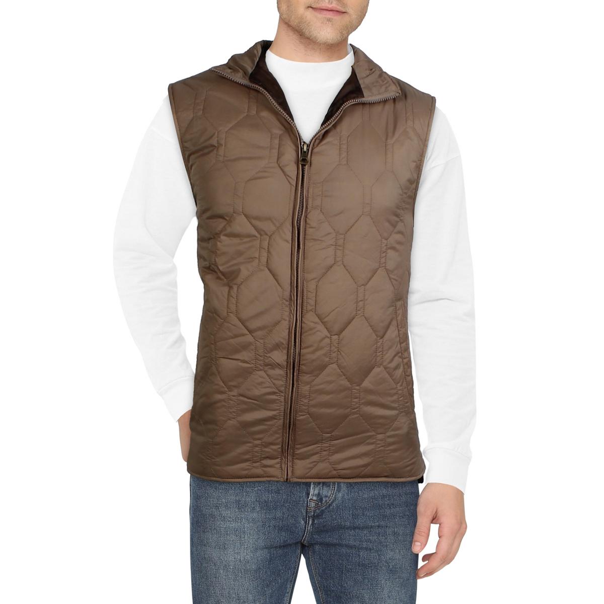 Quilted Nylon Outerwear Vest