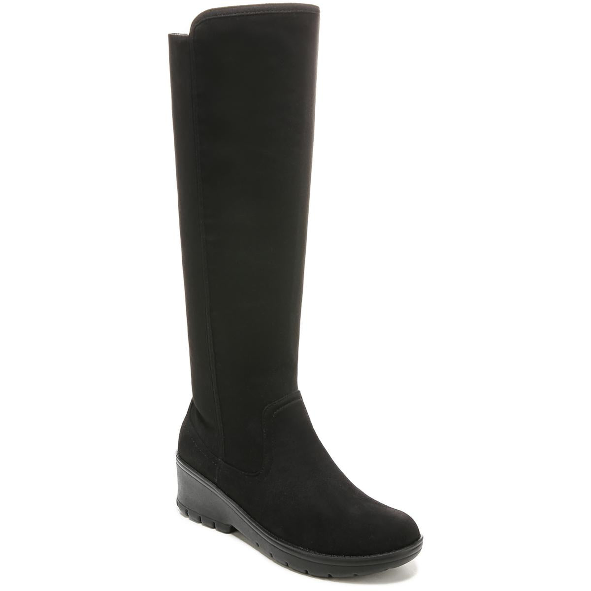 Brandy Zipper Knee-High Boots
