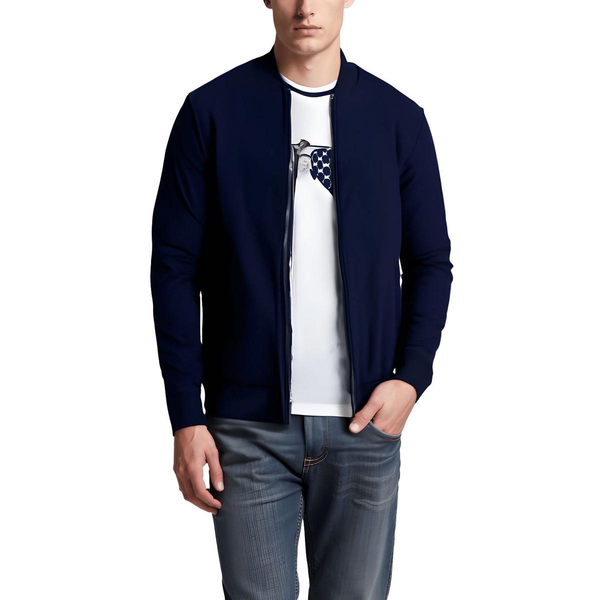 Faux Fur Lined Bomber Jacket