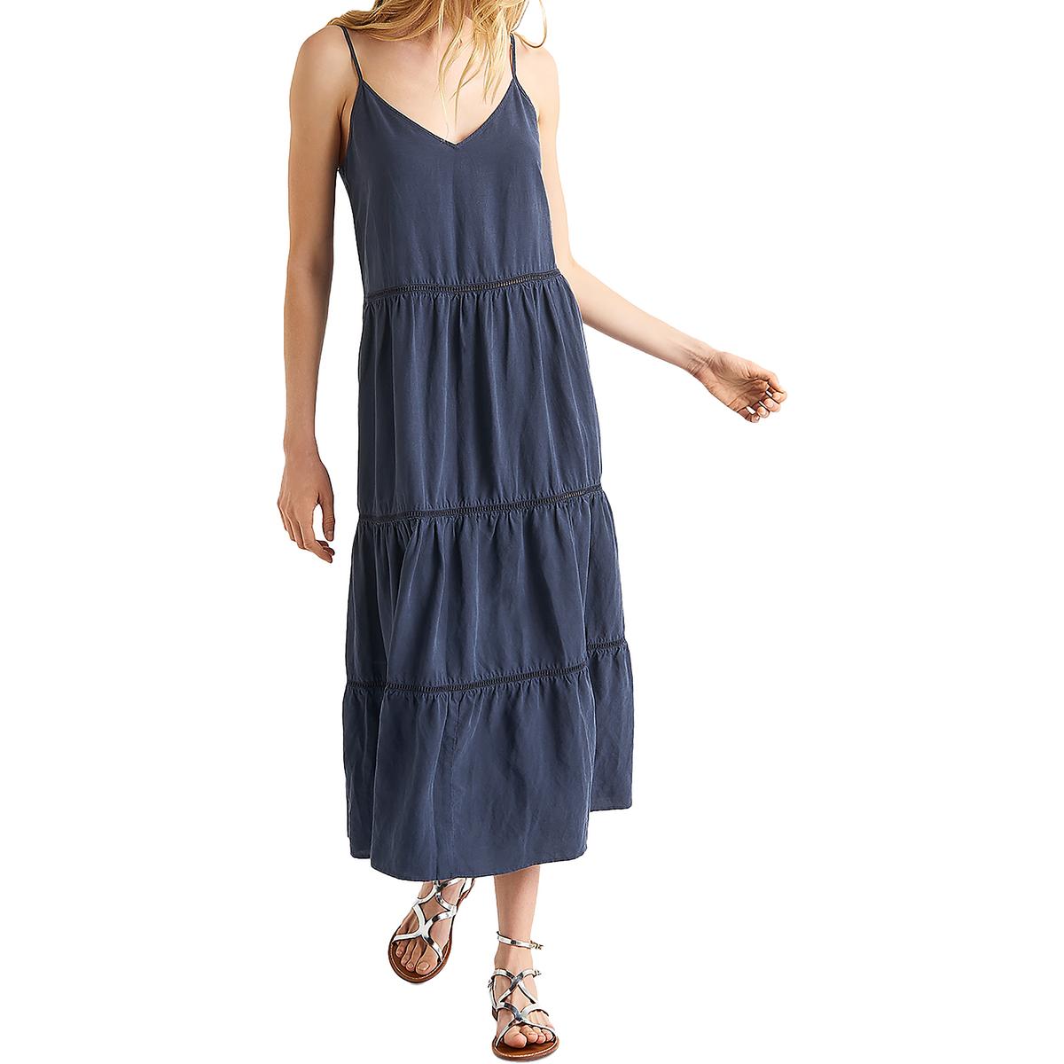 Tiered Adjustable Spaghetti Straps Sundress