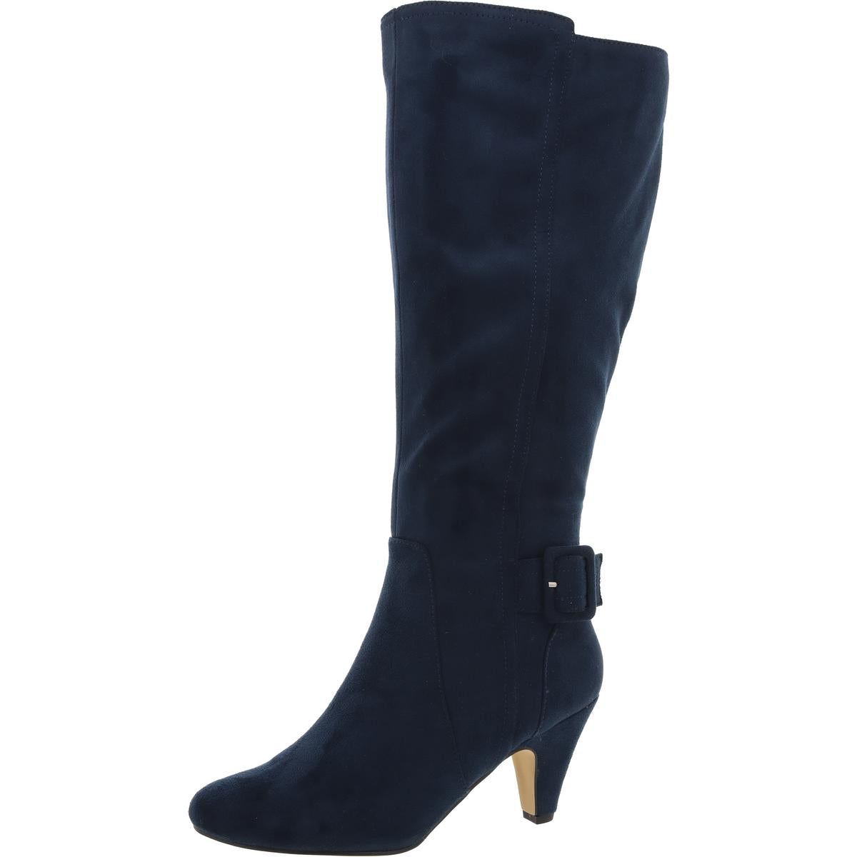 Zipper Mid-Calf Boots