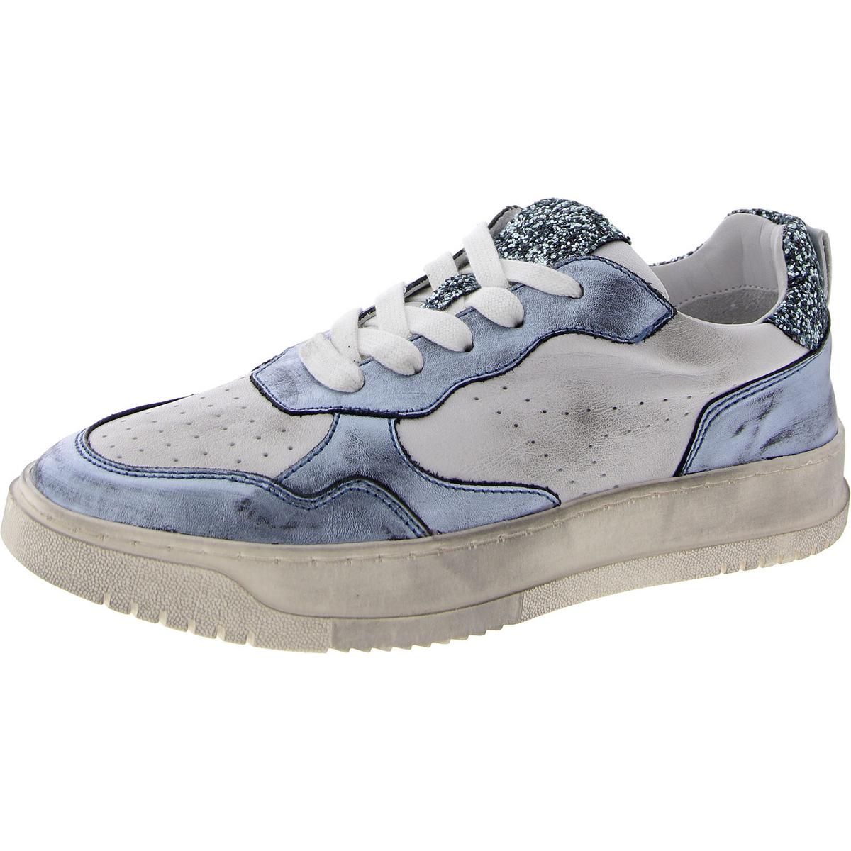 Medal Leather Glitter Casual And Fashion Sneakers