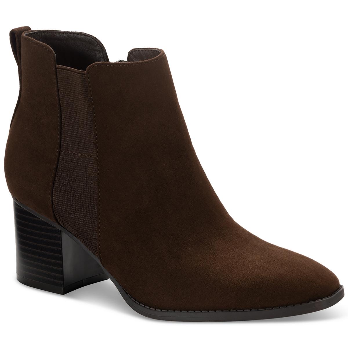 Aloraa Zipper Square toe Ankle Boots