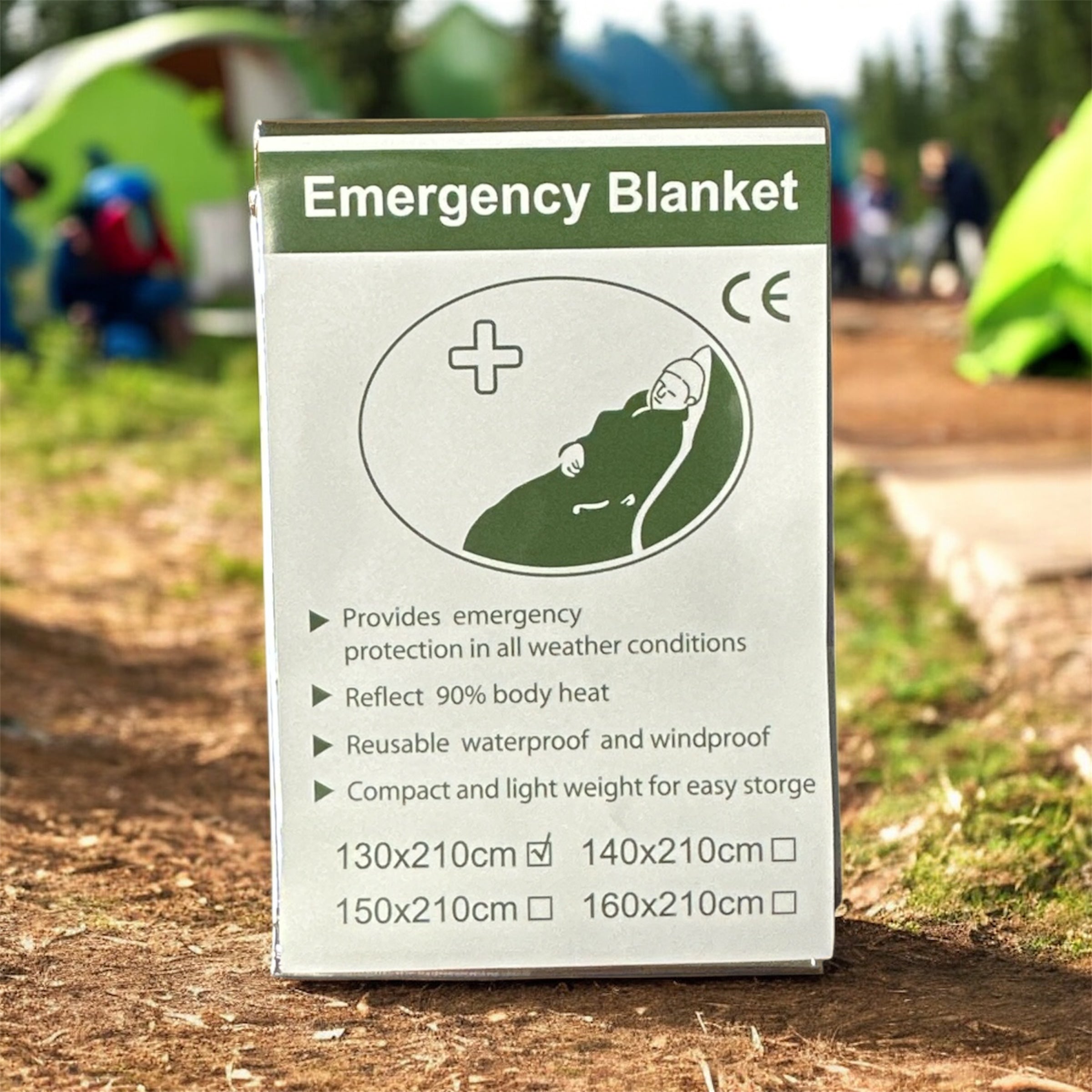 Emergency Mylar Blanket – Compact Survival & Outdoor Safety