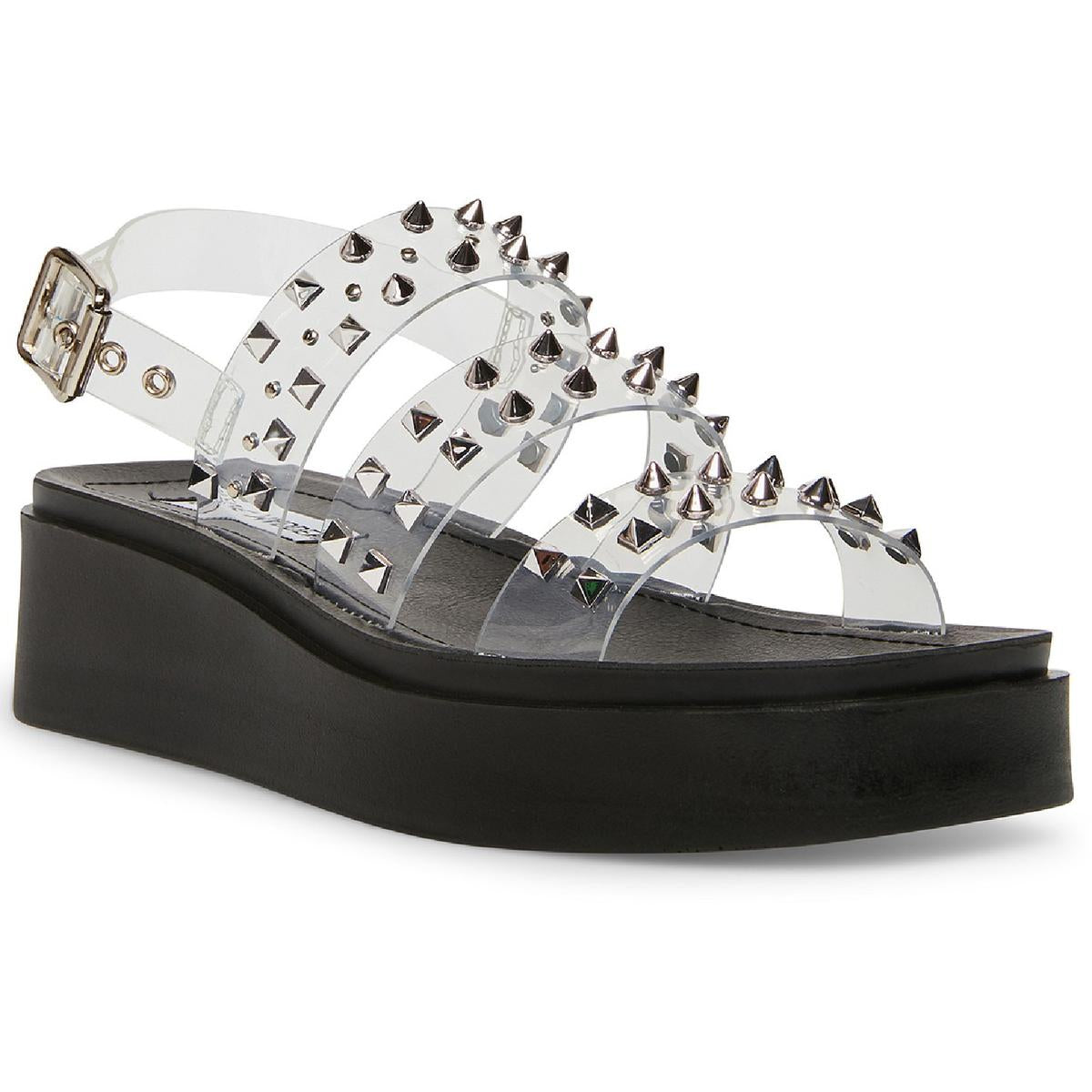 Tera Wedge Studded Platform Sandals