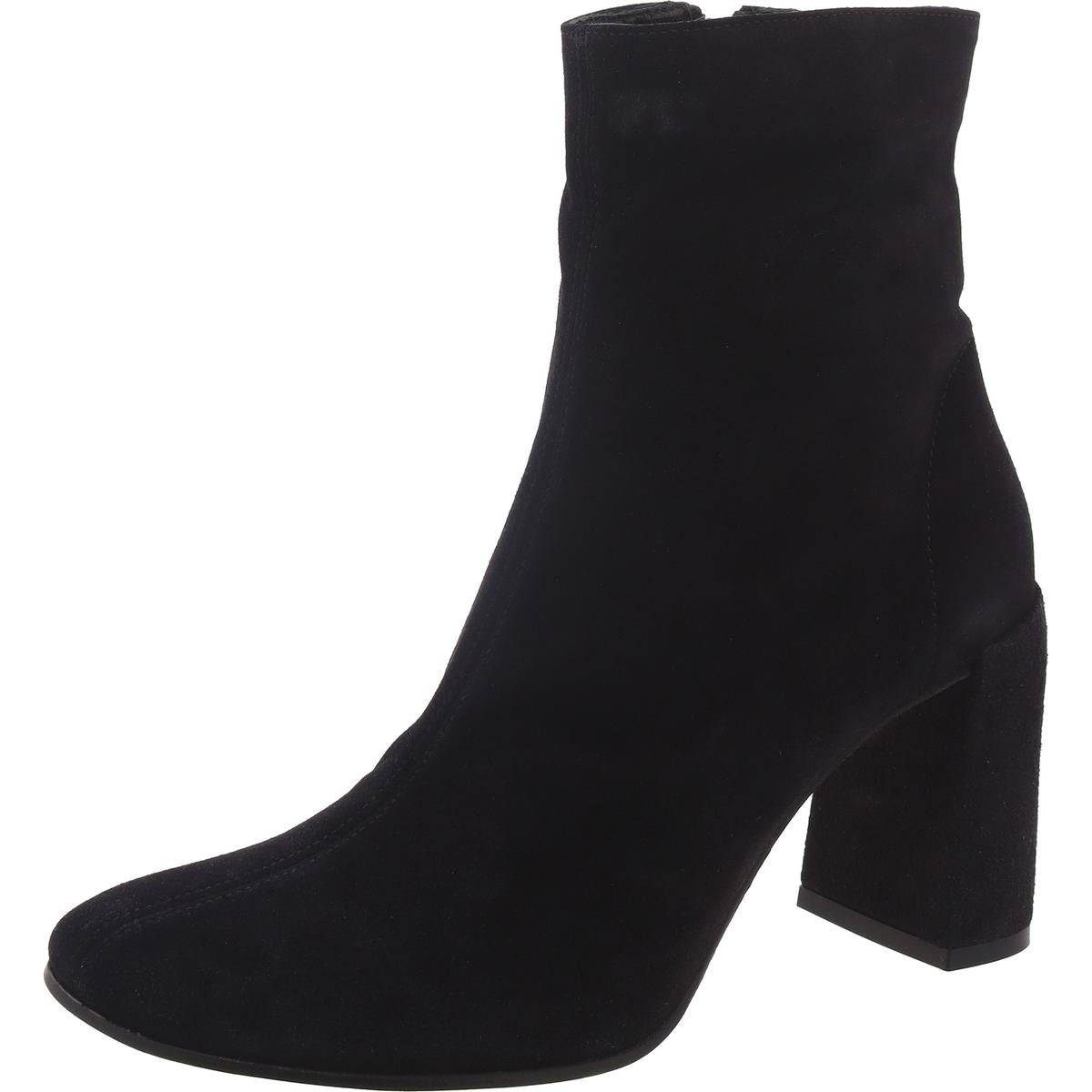 Vlada Suede Zipper Mid-Calf Boots