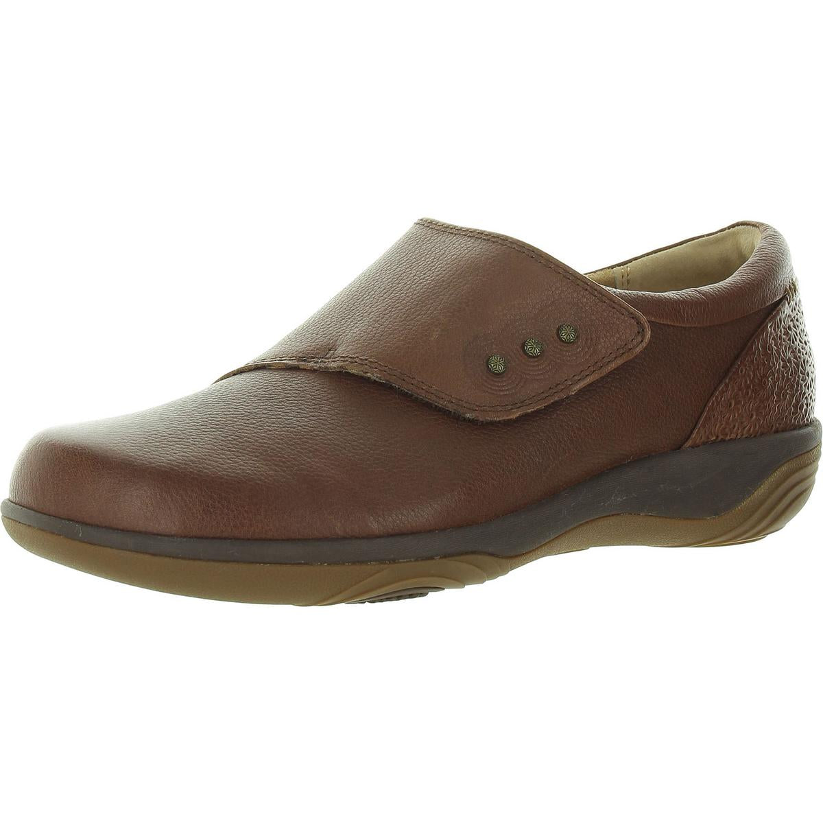 Anna Laceless Leather Clogs