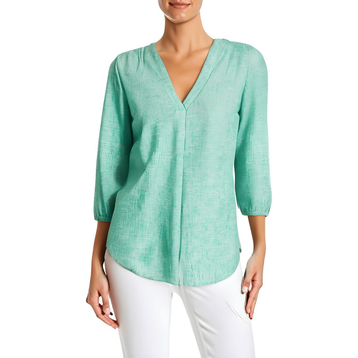 Knit Linen Pullover Top