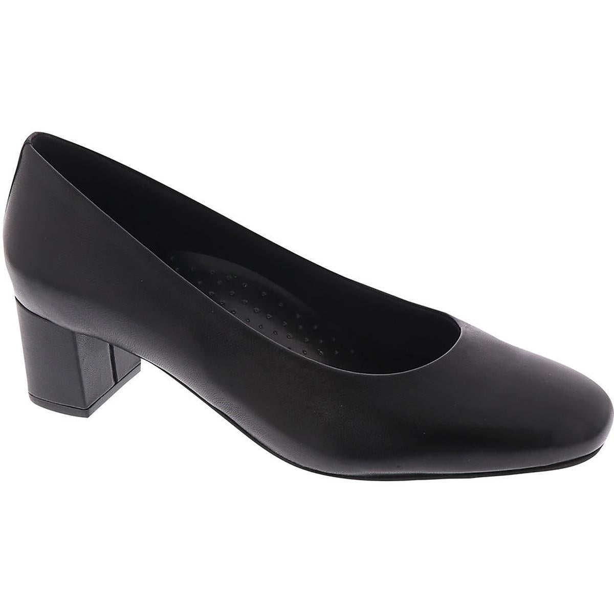 Daria Leather Slip-On Pumps
