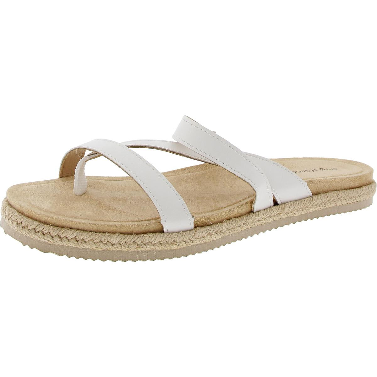 Strappy Leather Slide Sandals