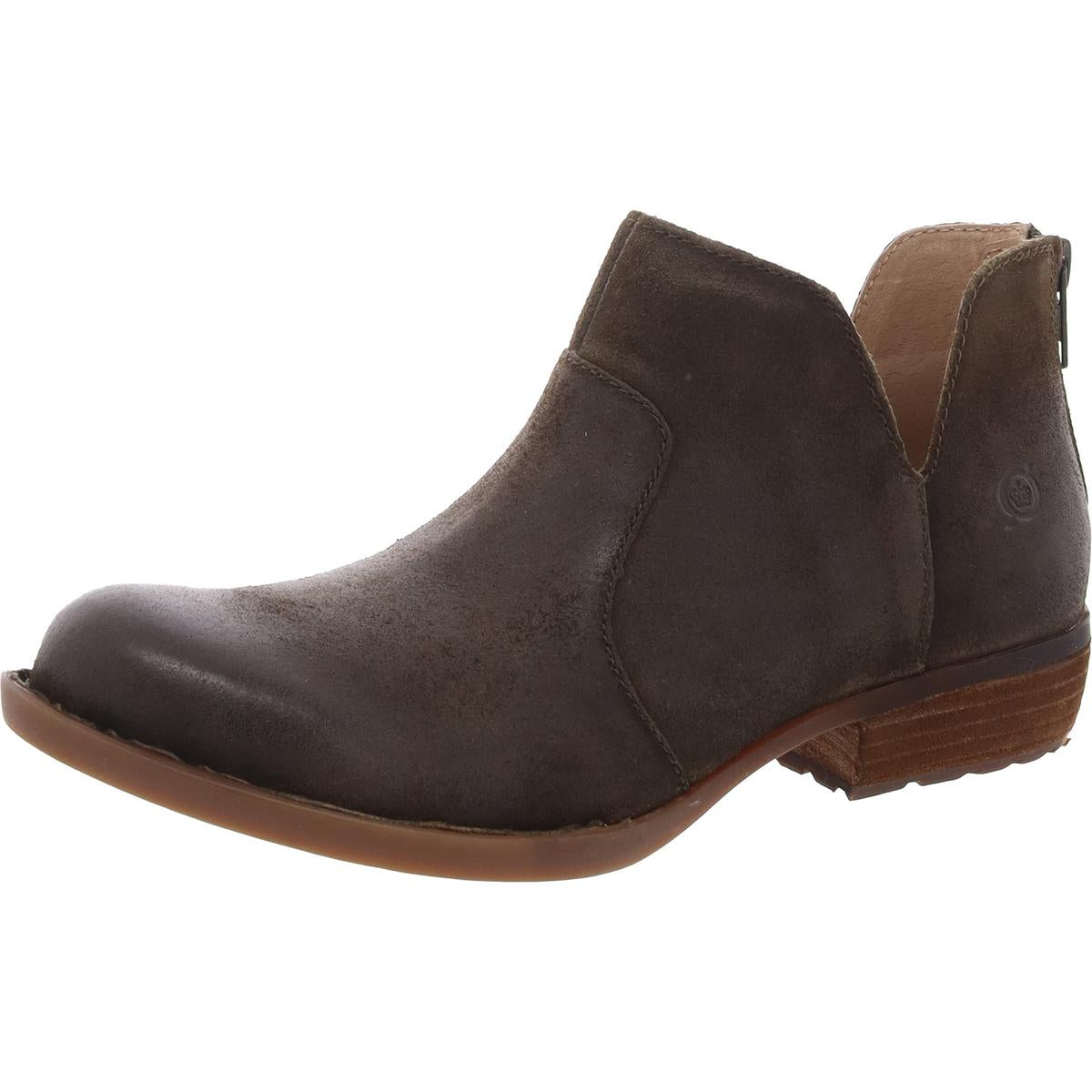 Kerri Cushioned Footbed Nubuck Ankle Boots