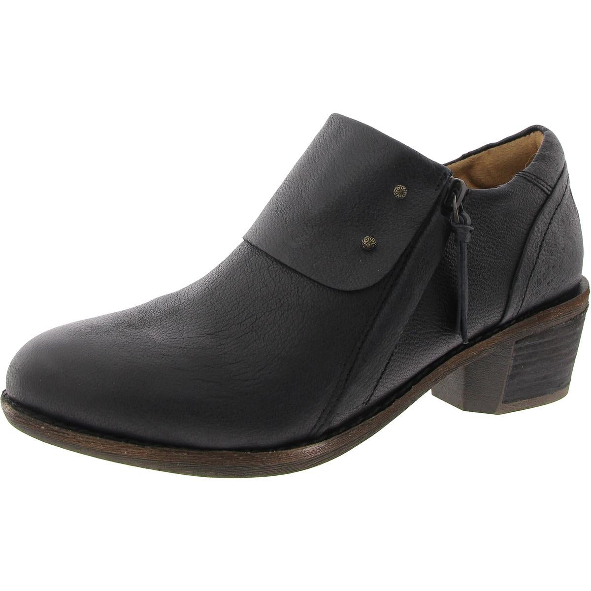 Michelle Comfort Insole Leather Ankle Boots