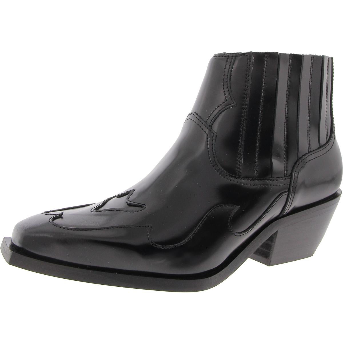 Jonty Boot Stretch Leather Booties