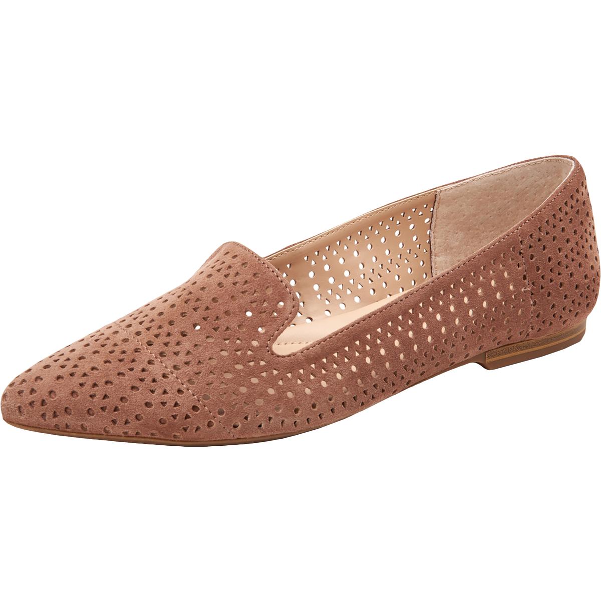 Poeeperf Leather Slip On Smoking Loafers