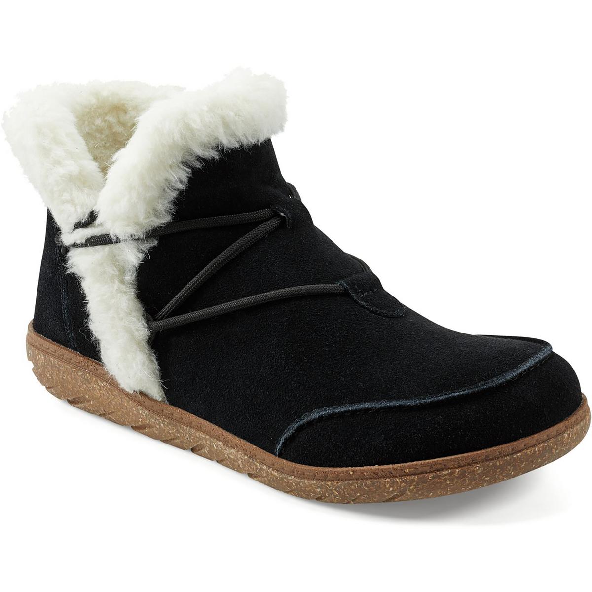 Fleet Faux Fur Lined Faux Fur Ankle Boots