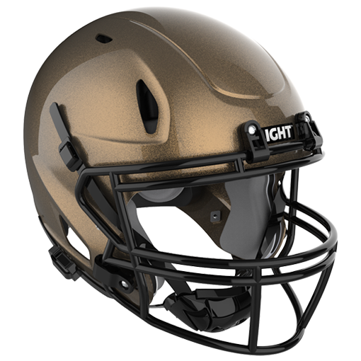 Light LS2 Polycarbonate Shell Youth Football Helmet