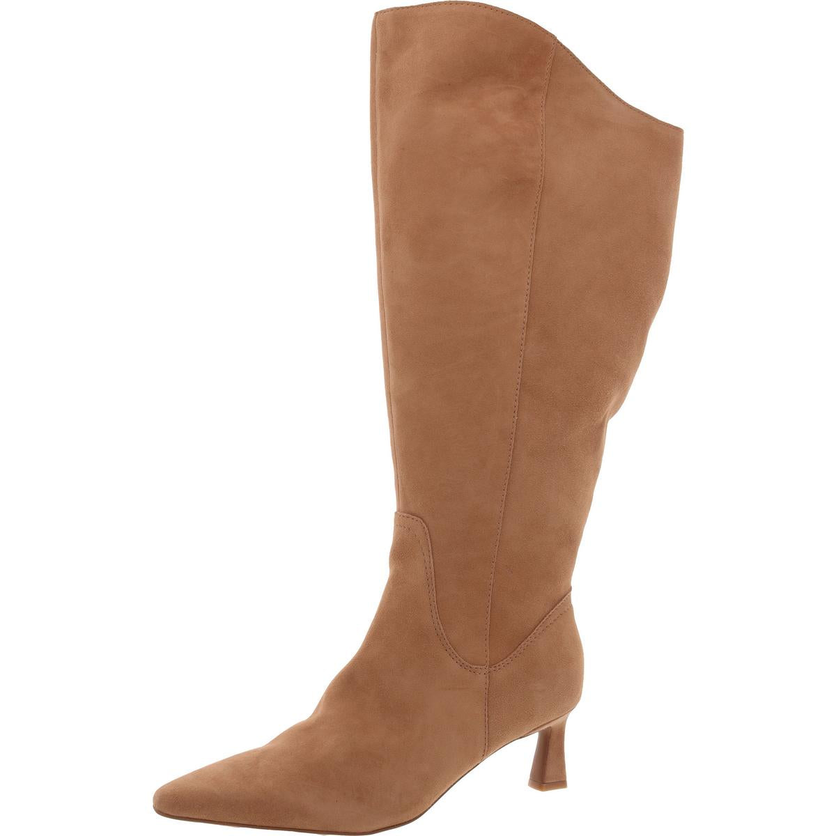 Deesha Extra Wide Calf Suede Knee-High Boots