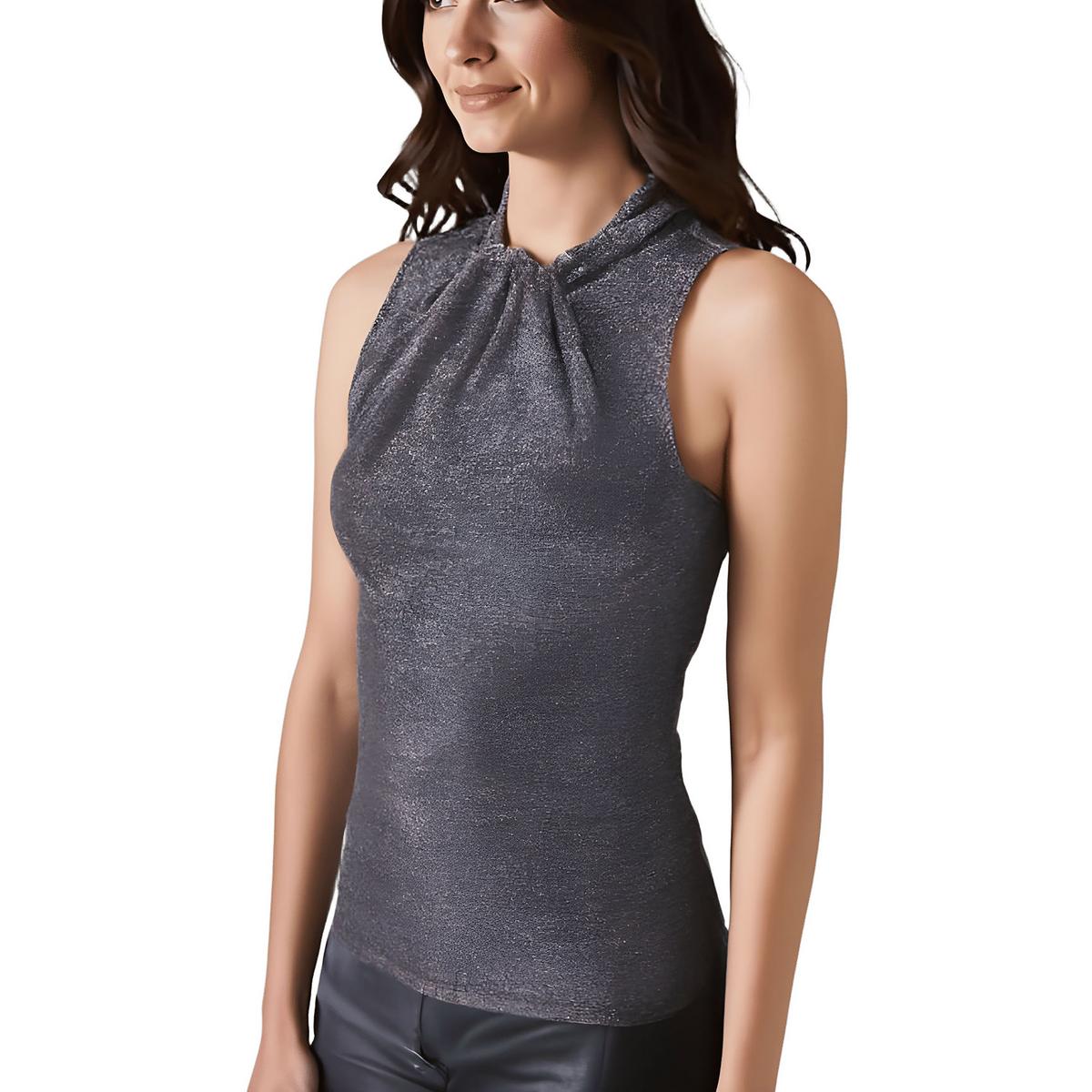 Metallic Nylon Blouse