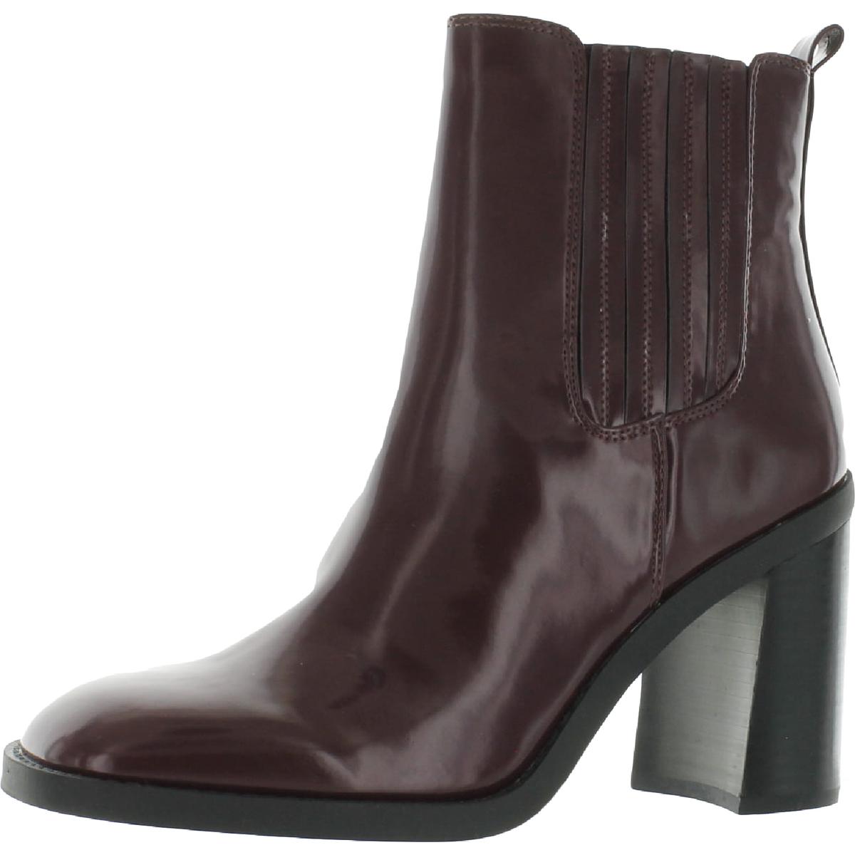 Acker Faux Leather Slip On Chelsea Boots