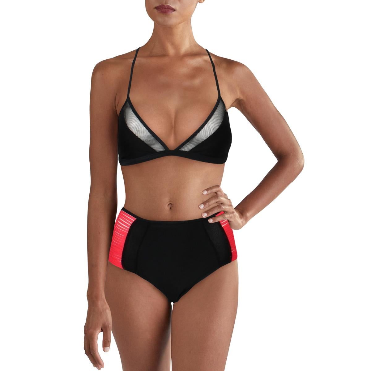 2 PC High Waist Bikini Swimsuit