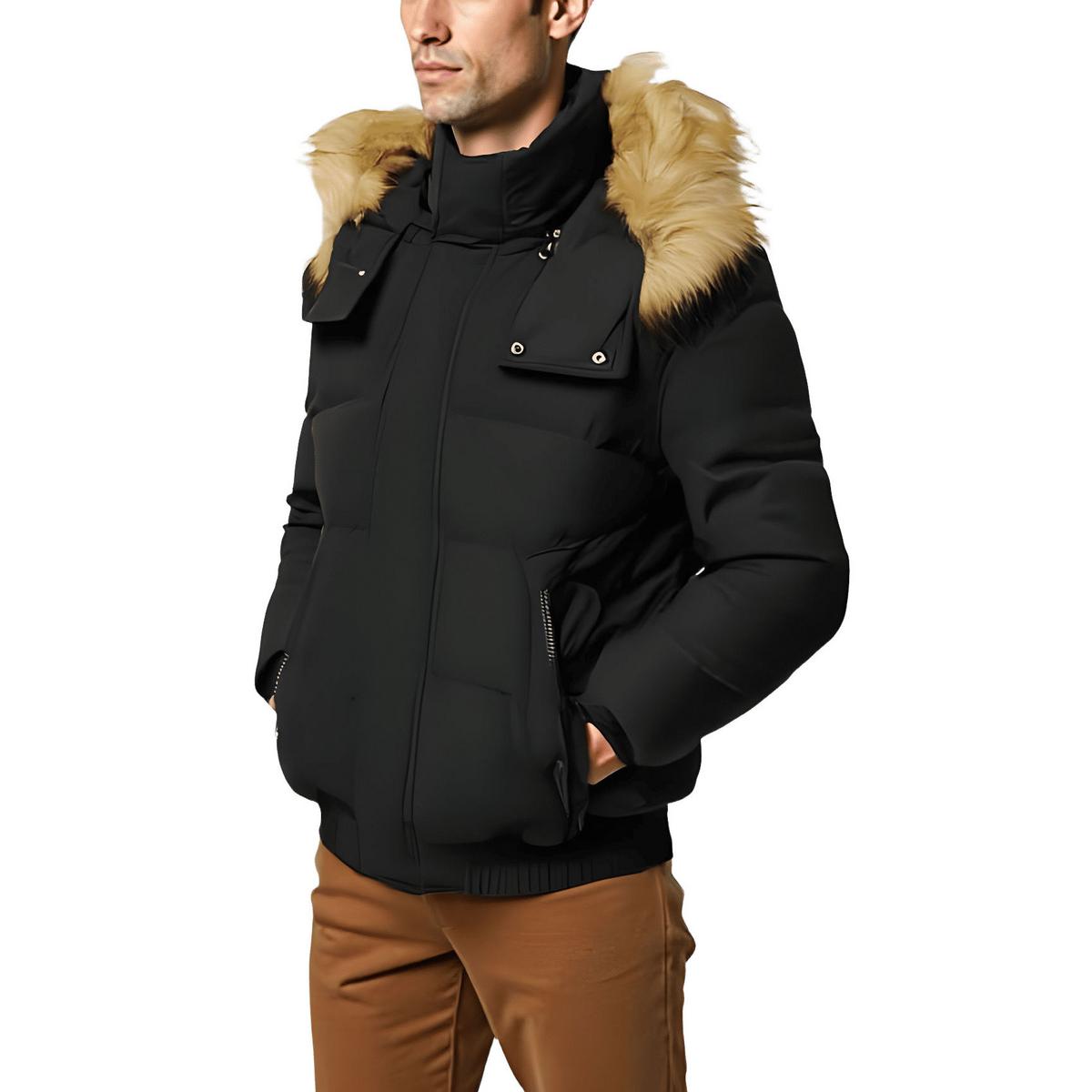 Down Cold Weather Parka Coat