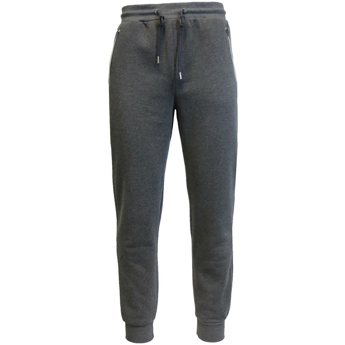 Zip Pockets Drawstring Sweatpants