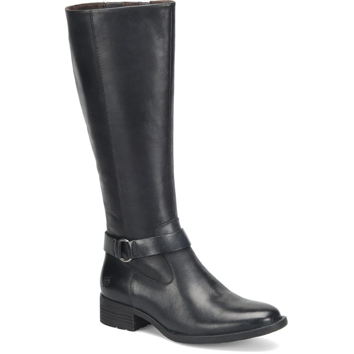 Saddler Leather Embellished Knee-High Boots