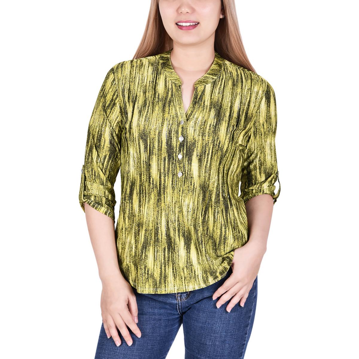 Petites Pintuck Blouse