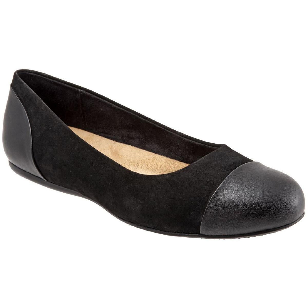 Sonoma Leather Slip On Ballet Flats