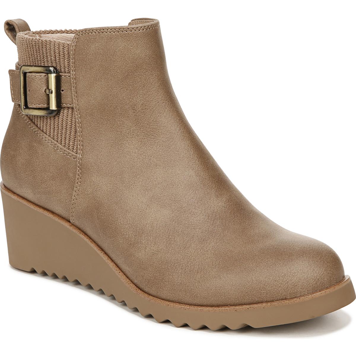 Zayne Faux Leather Comfort Booties