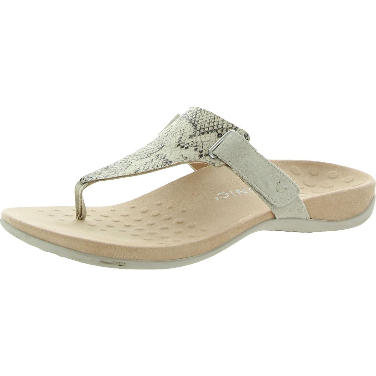 Wanda Leather Thong Flip-Flops