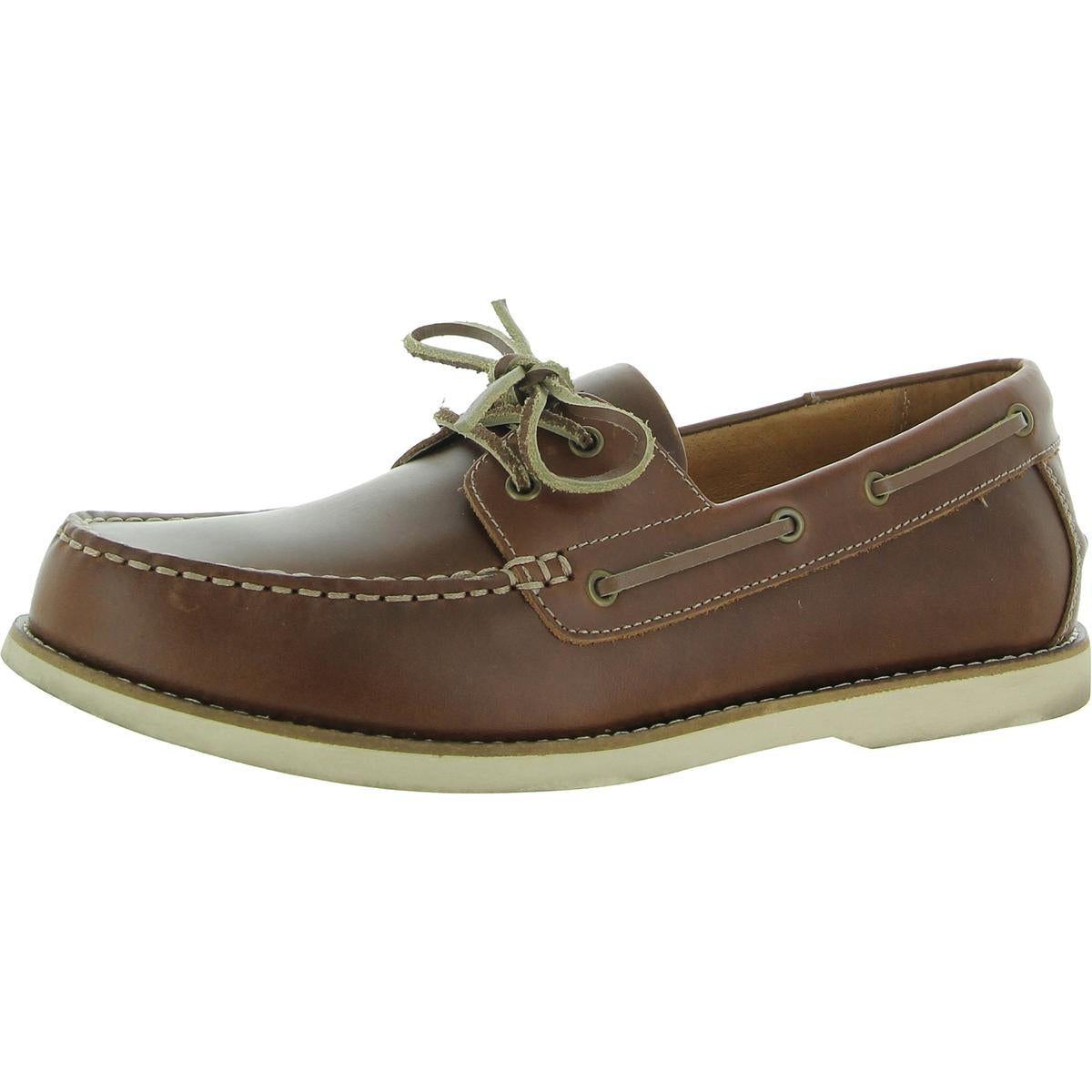 Lloyd Leather Slip On Moccasins