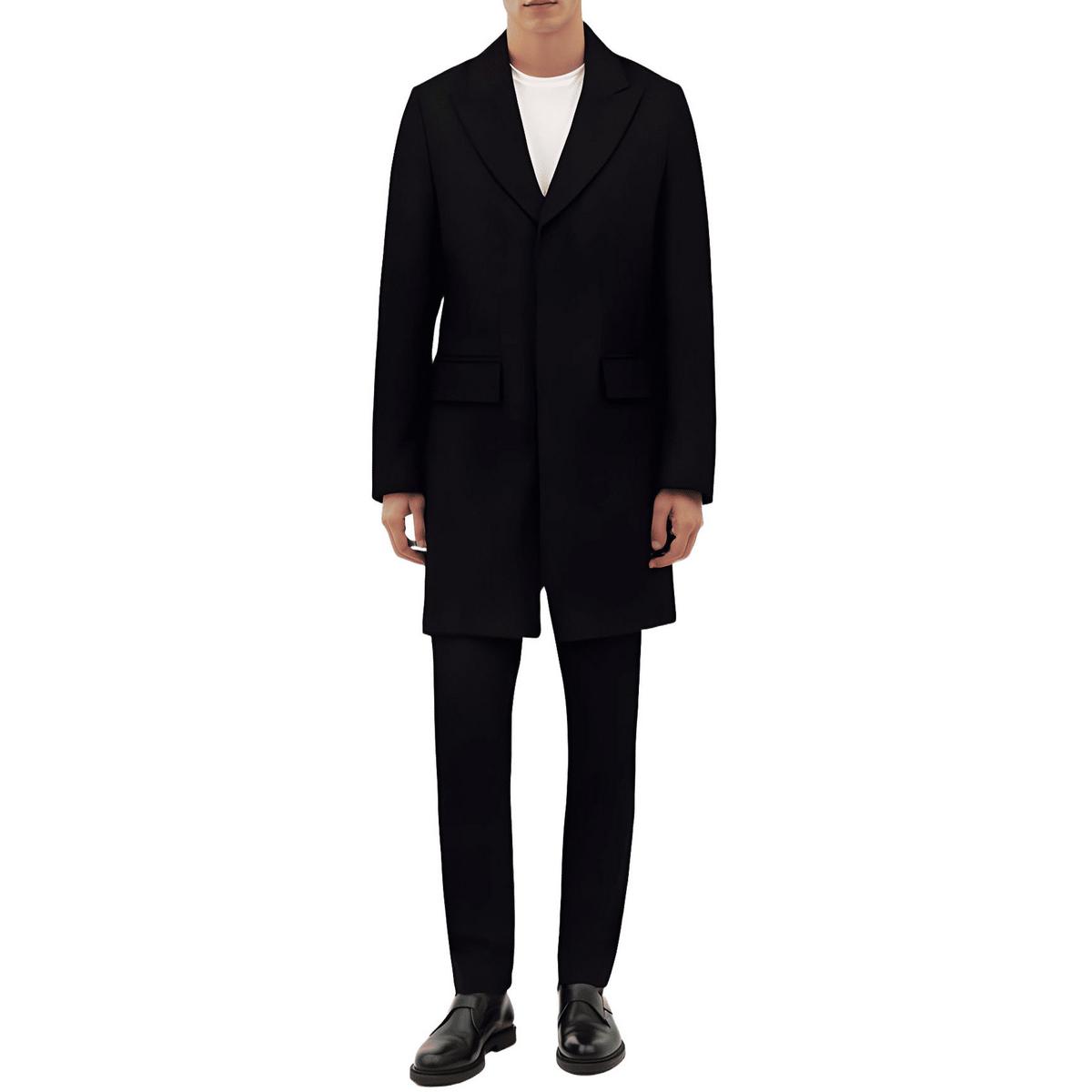 Solid Wool Pea Coat