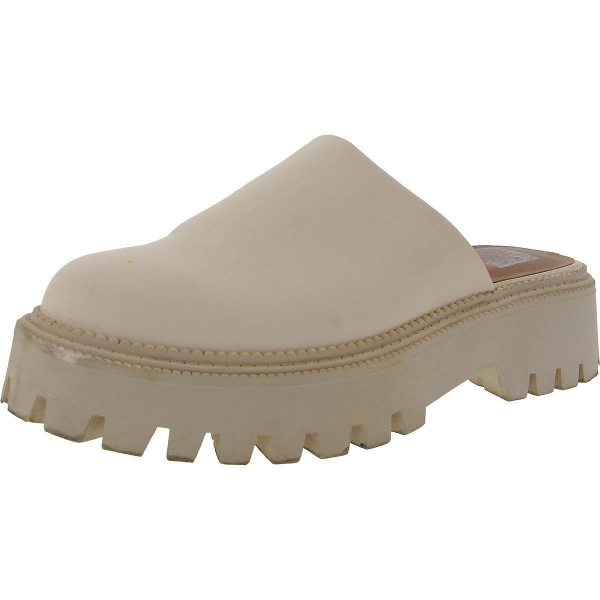 Lexy Faux Leather Slip-On Mules