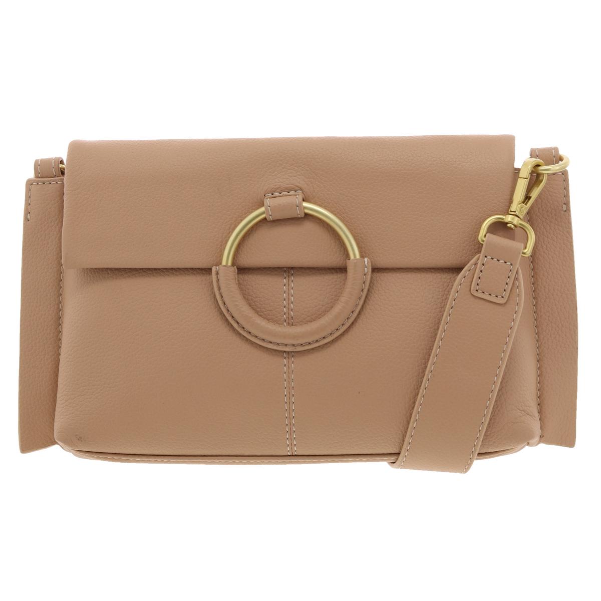 Livee Pebbled Leather Crossbody Handbag