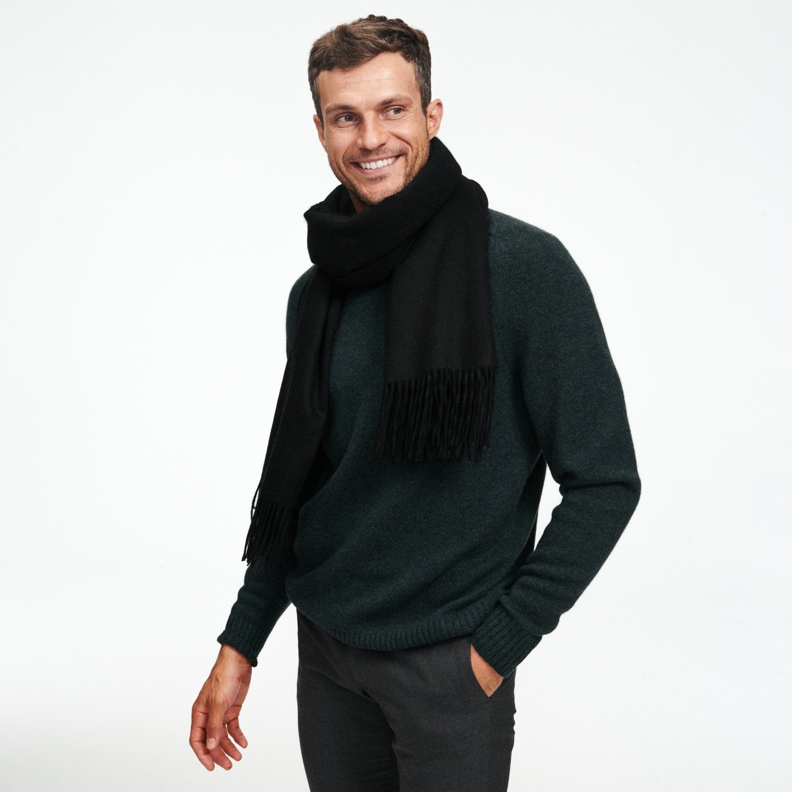Cashmere Solid Scarf 7143666090044