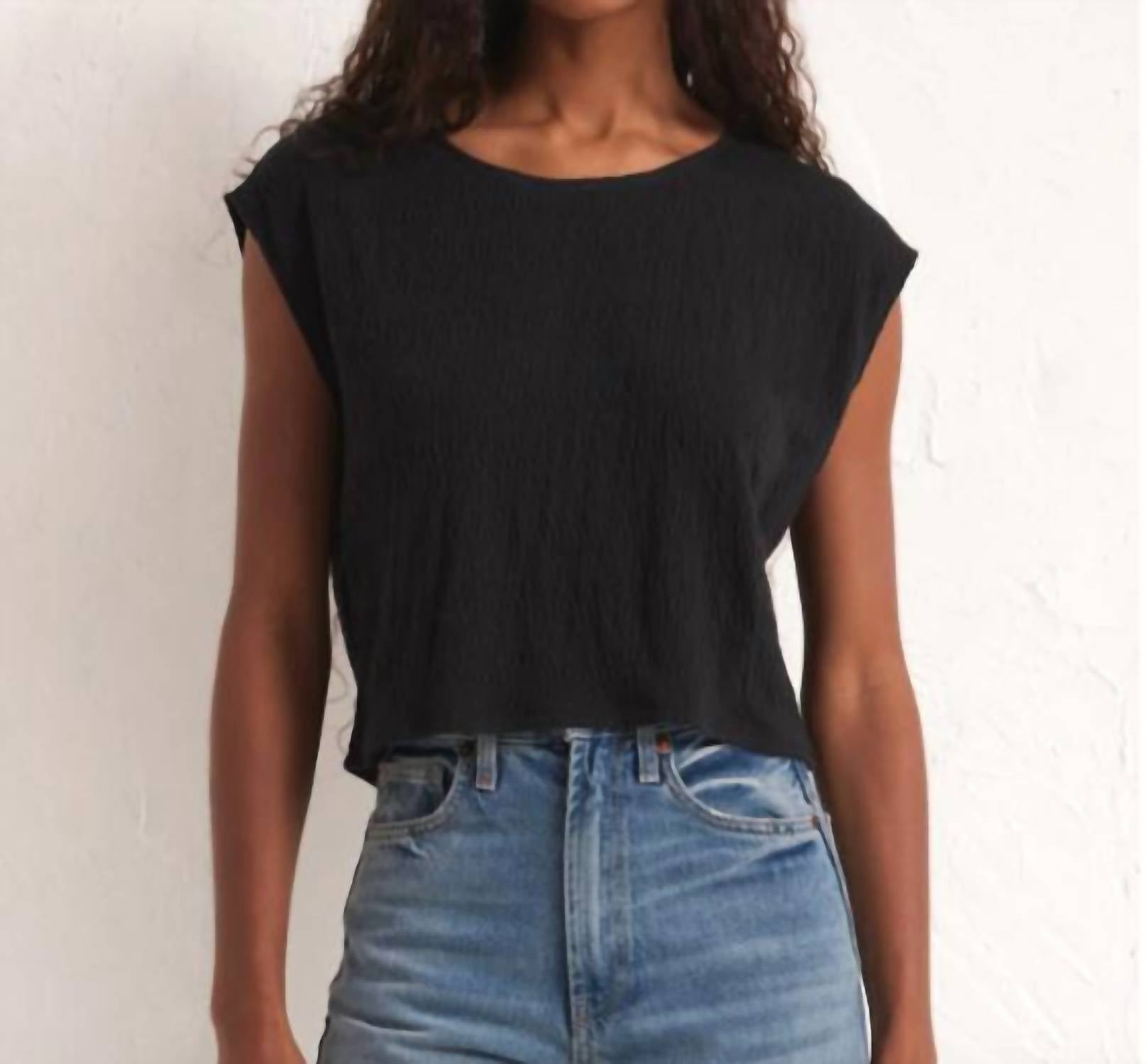 Karley Top In Black