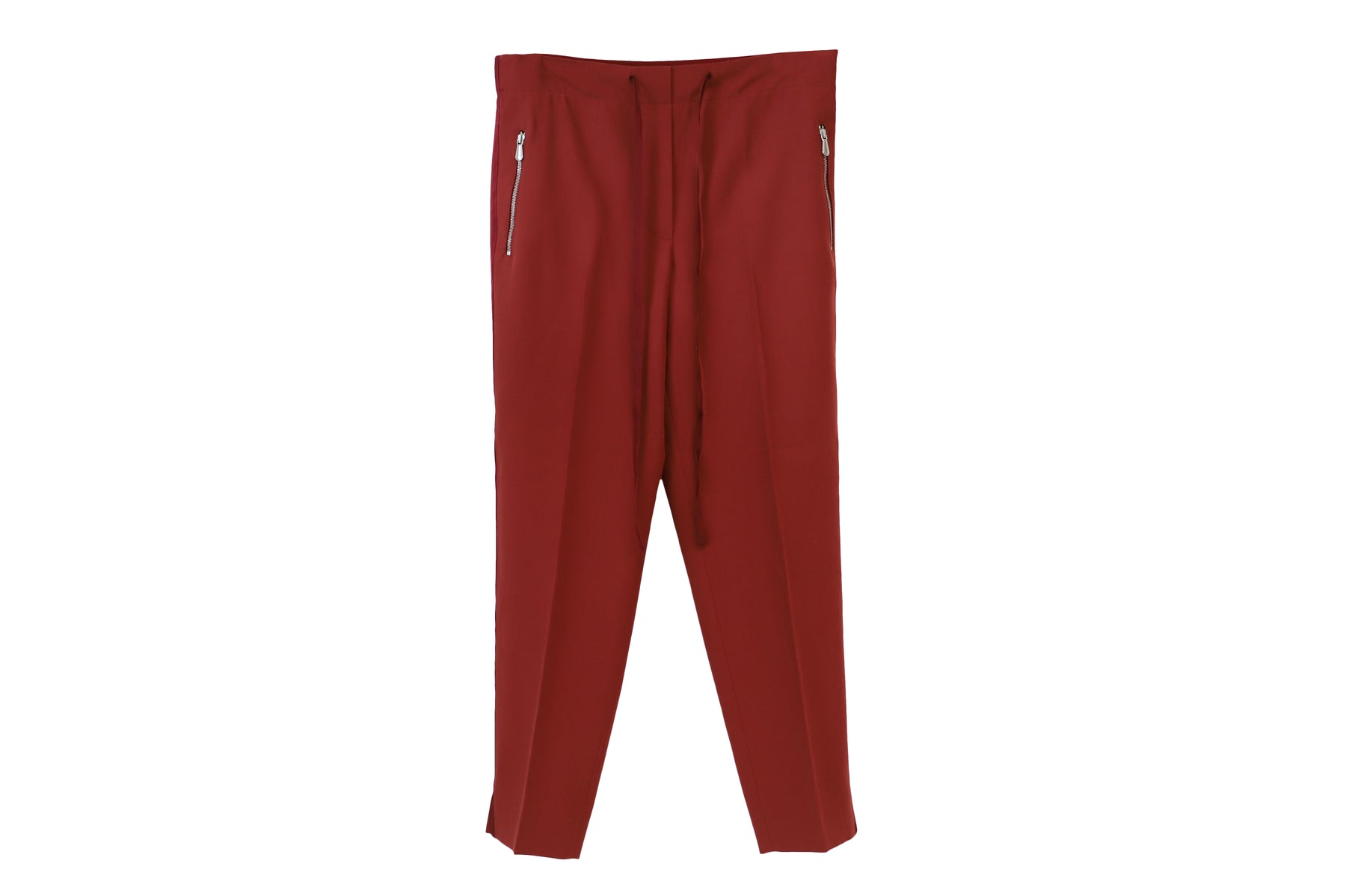 Bottega Veneta Pants in Red Wool 7766500737084
