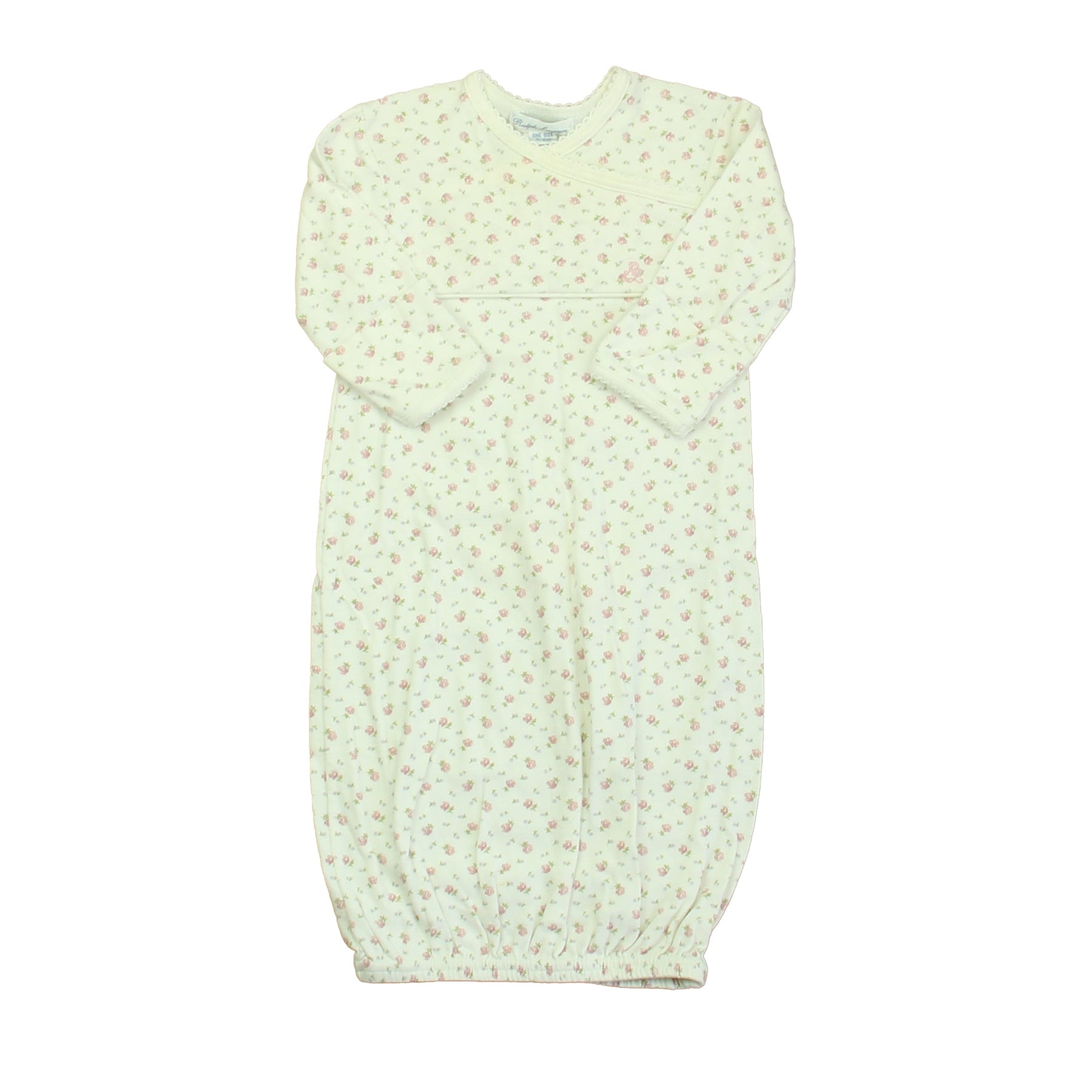 Ralph Lauren Girls Ivory Floral Nightgown 7805820960828