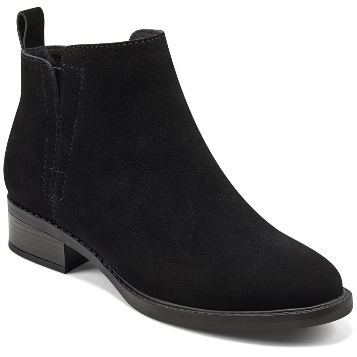 Larime Pull On Round Toe Ankle Boots