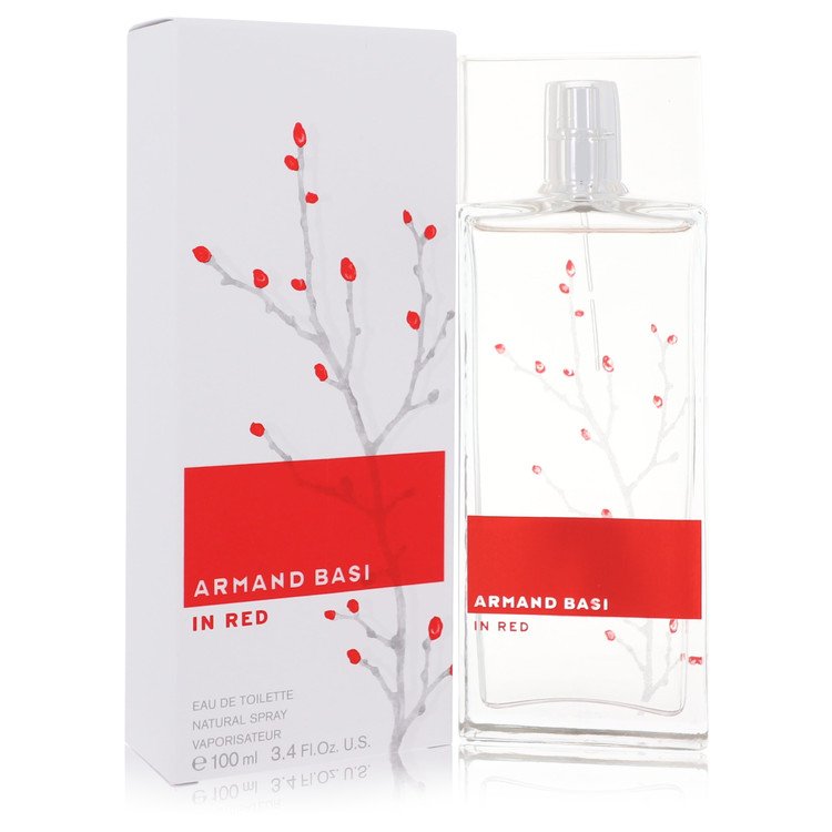Armand Basi in Red by Armand Basi Eau De Toilette Spray 3.4 oz Women