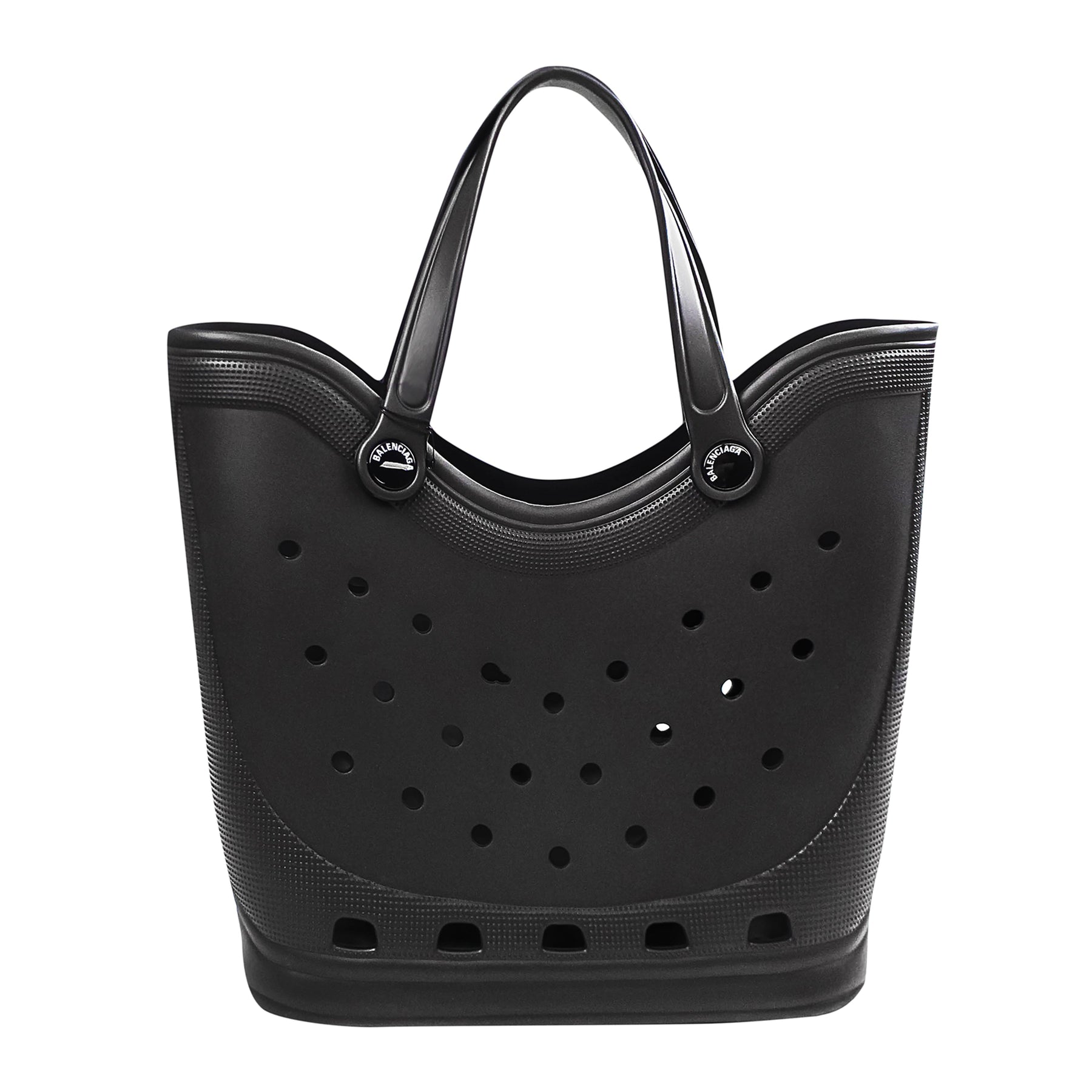 NWT Balenciaga Black Crocs Tote Bag