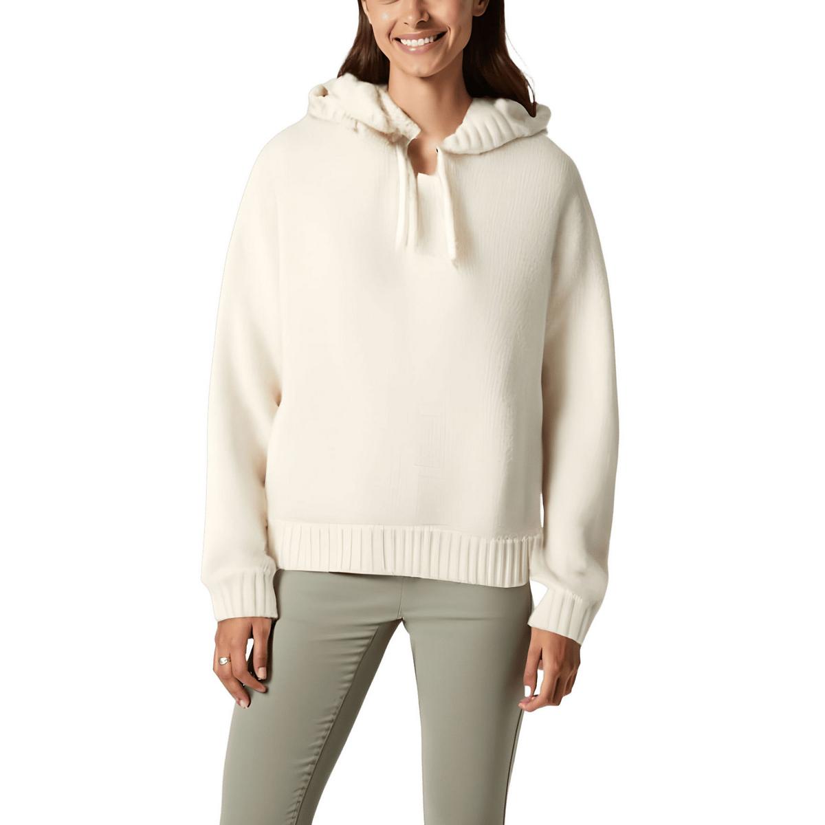 Hooded Boucle Hoodie