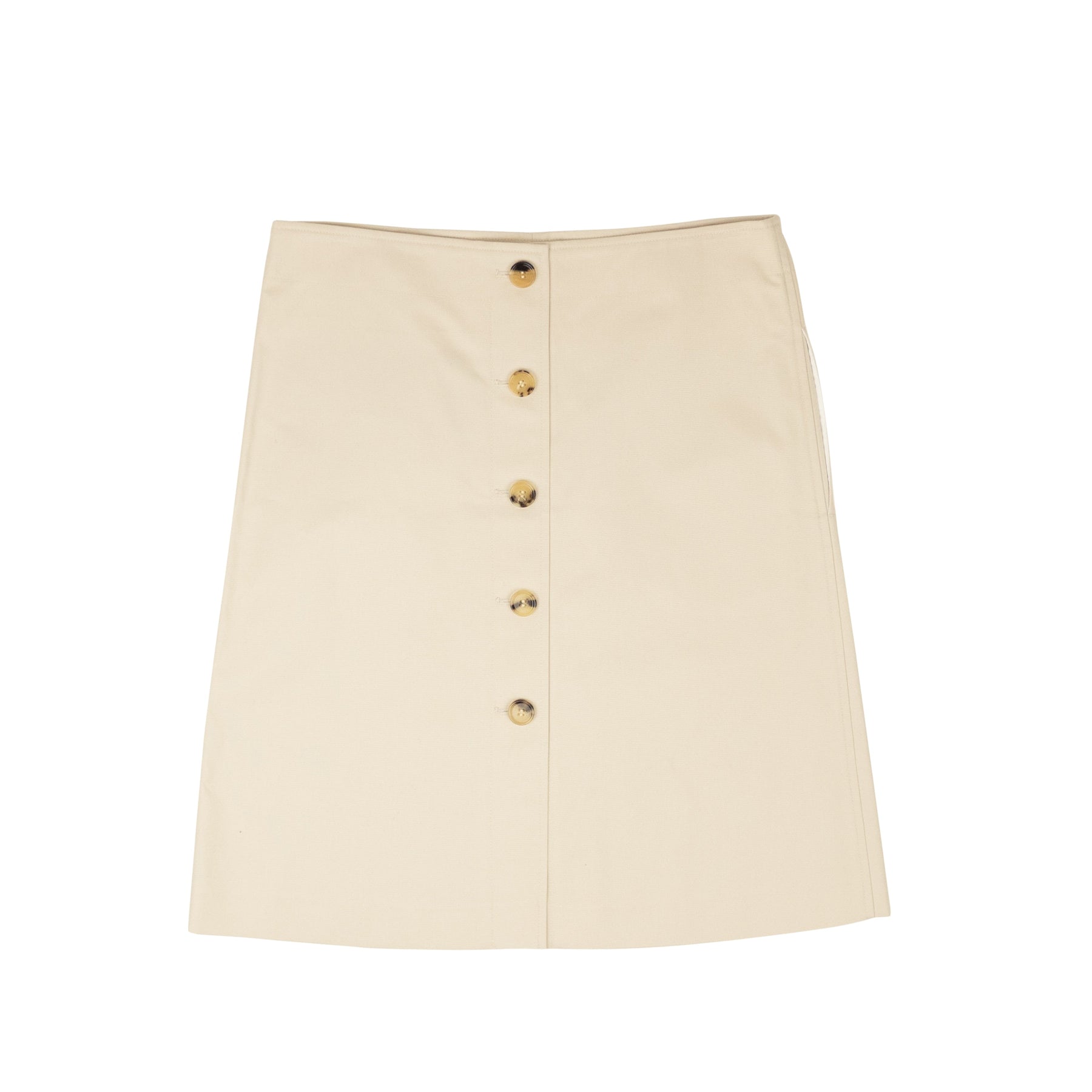 Bottega Veneta Button Down Skirt - Beige