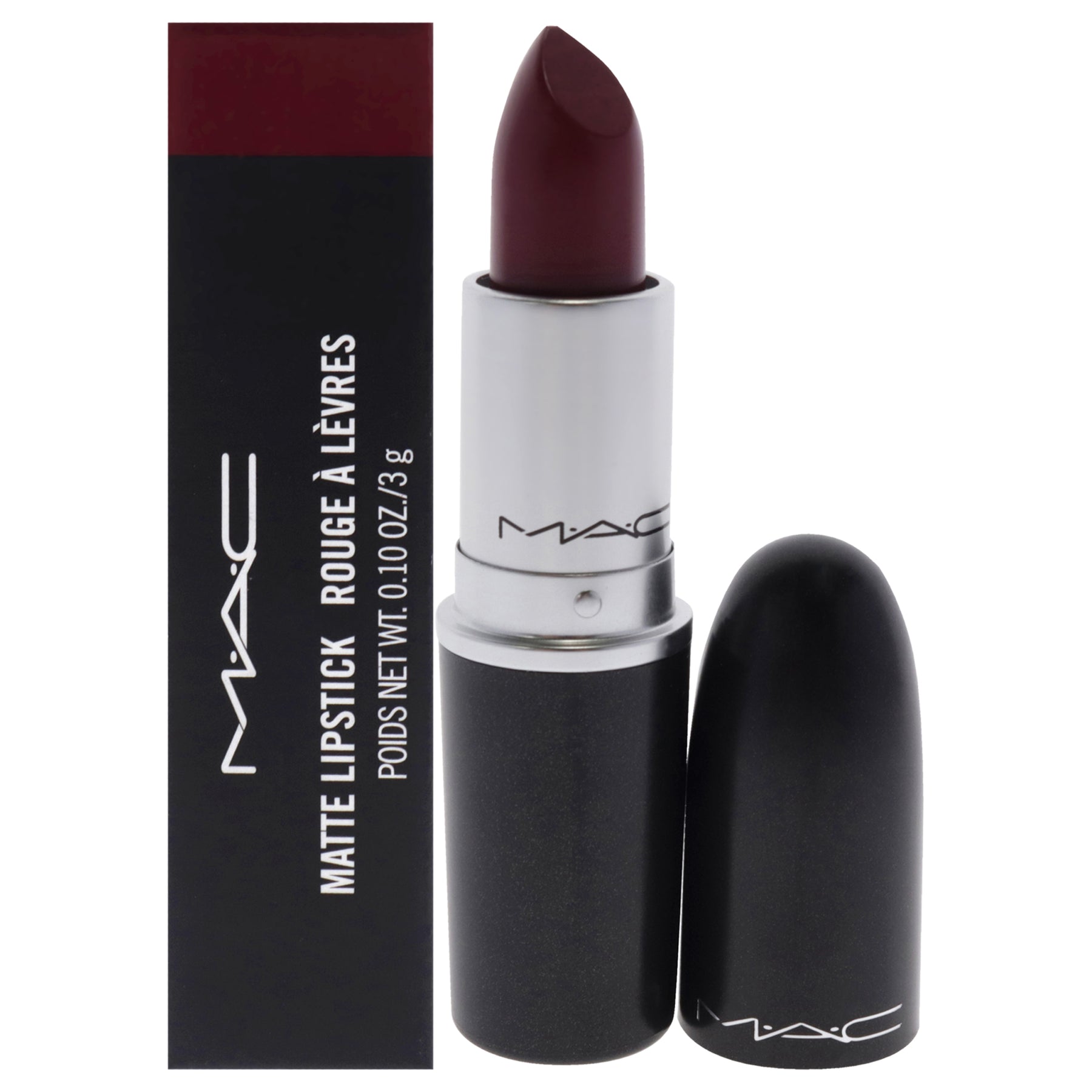 Matte Lipstick - 630 D For Danger by MAC for Women - 0.10 oz Lipstick