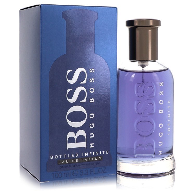 Boss Bottled Infinite by Hugo Boss Eau De Parfum Spray 3.3 oz for Men 7827732758588