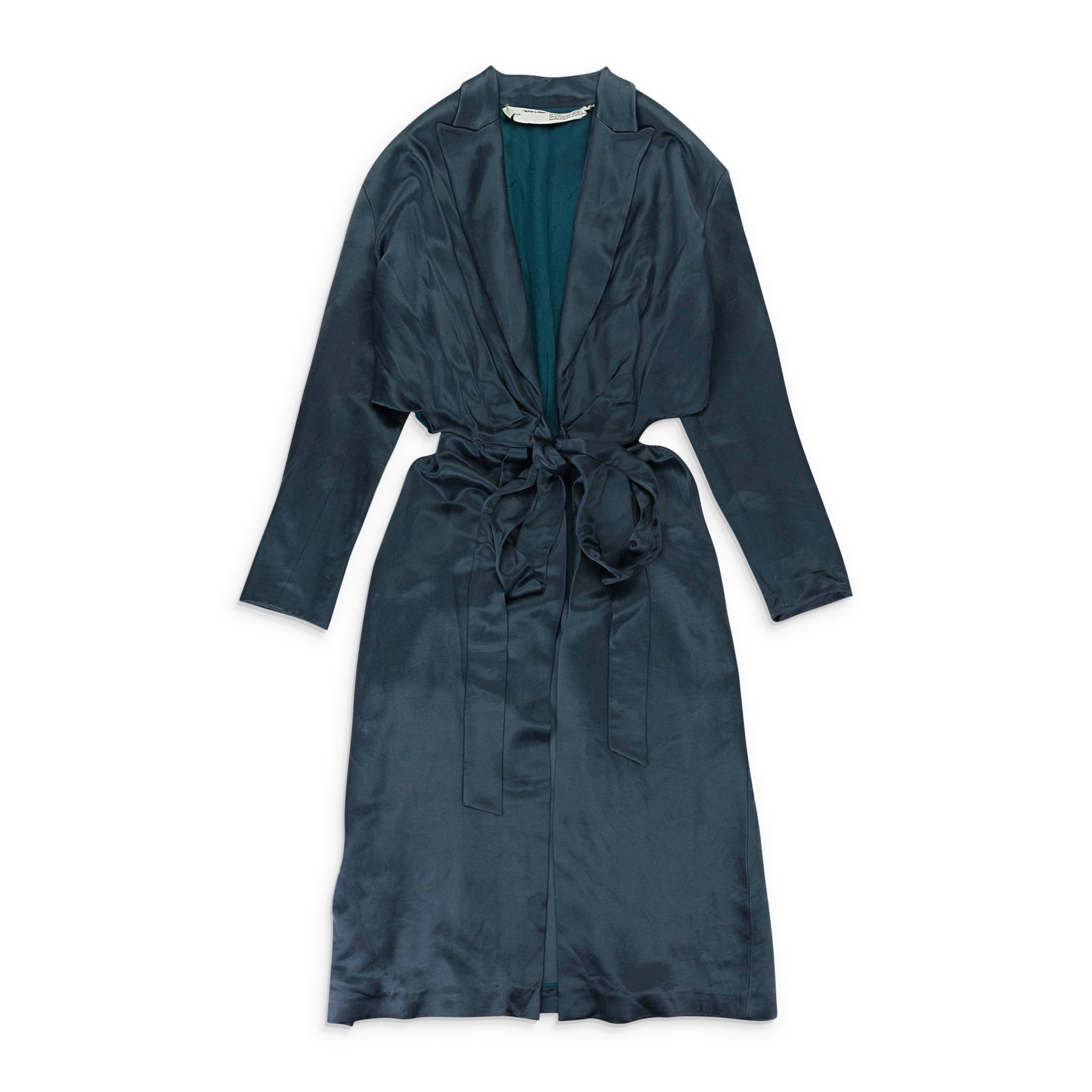 Off-White C/O Virgil Abloh Bleach Baby Baggy Chino Jeans - Light Blue