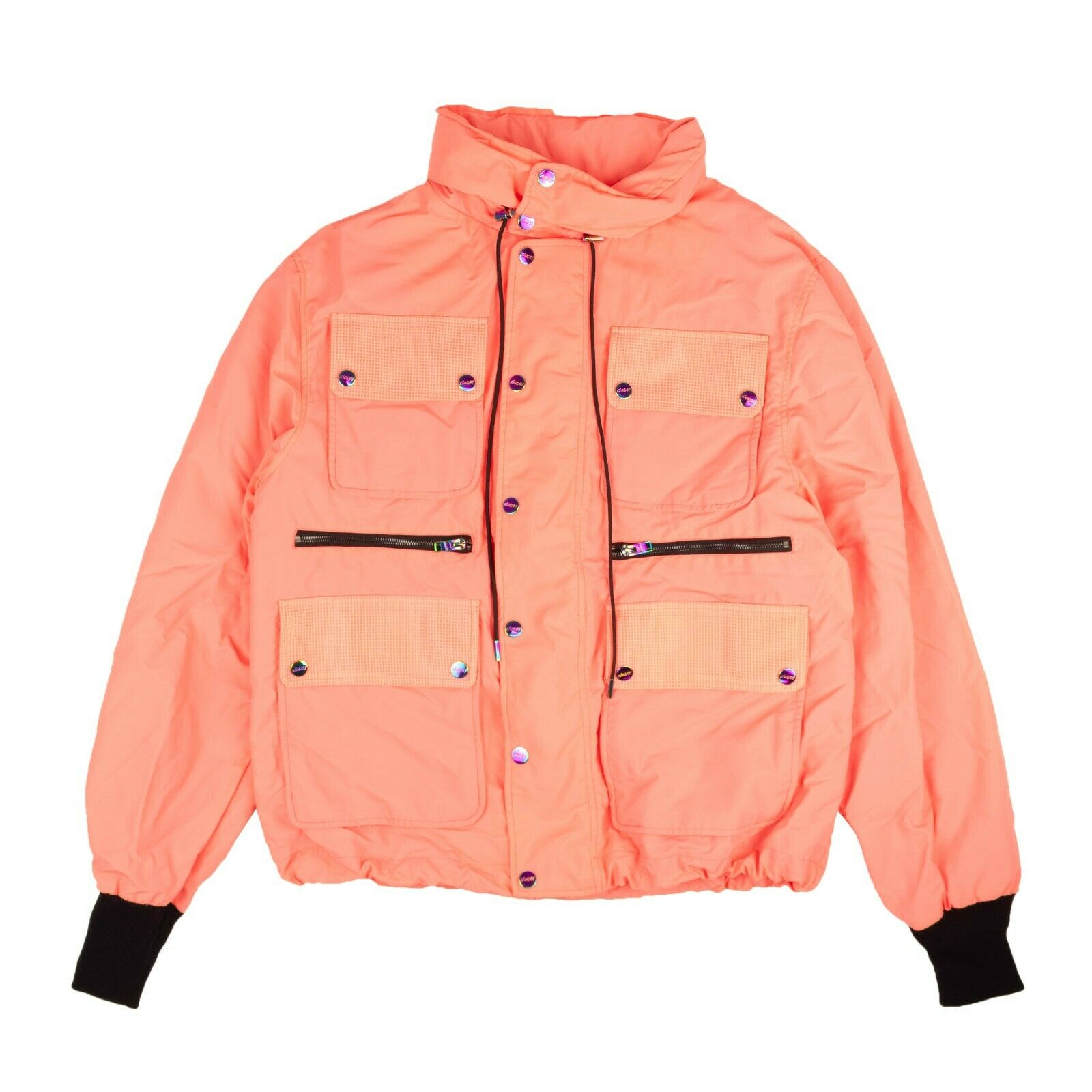Bossi Nylon Windbreaker Jacket - Perisan Melon