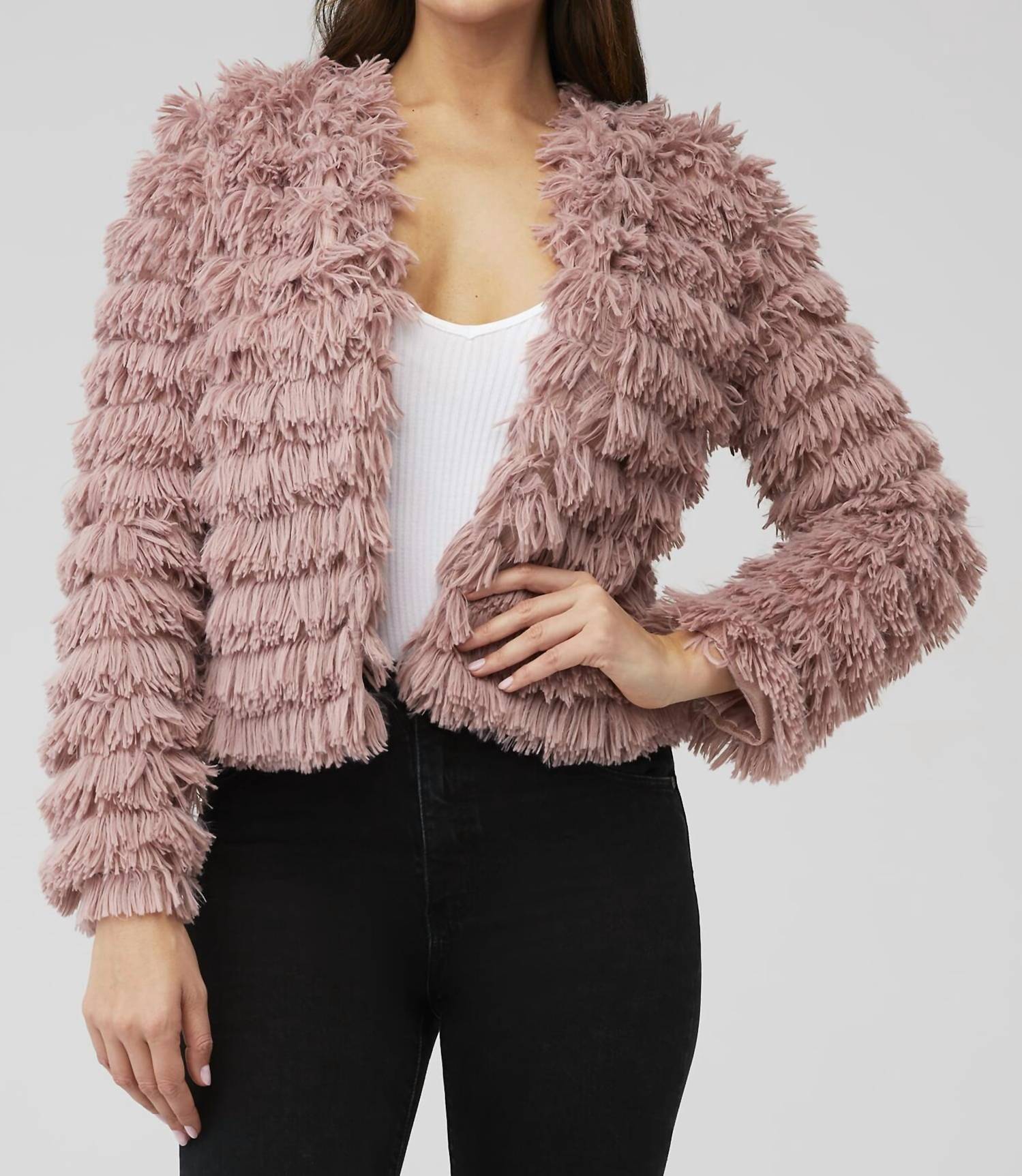 Prism Jacket In Mauve