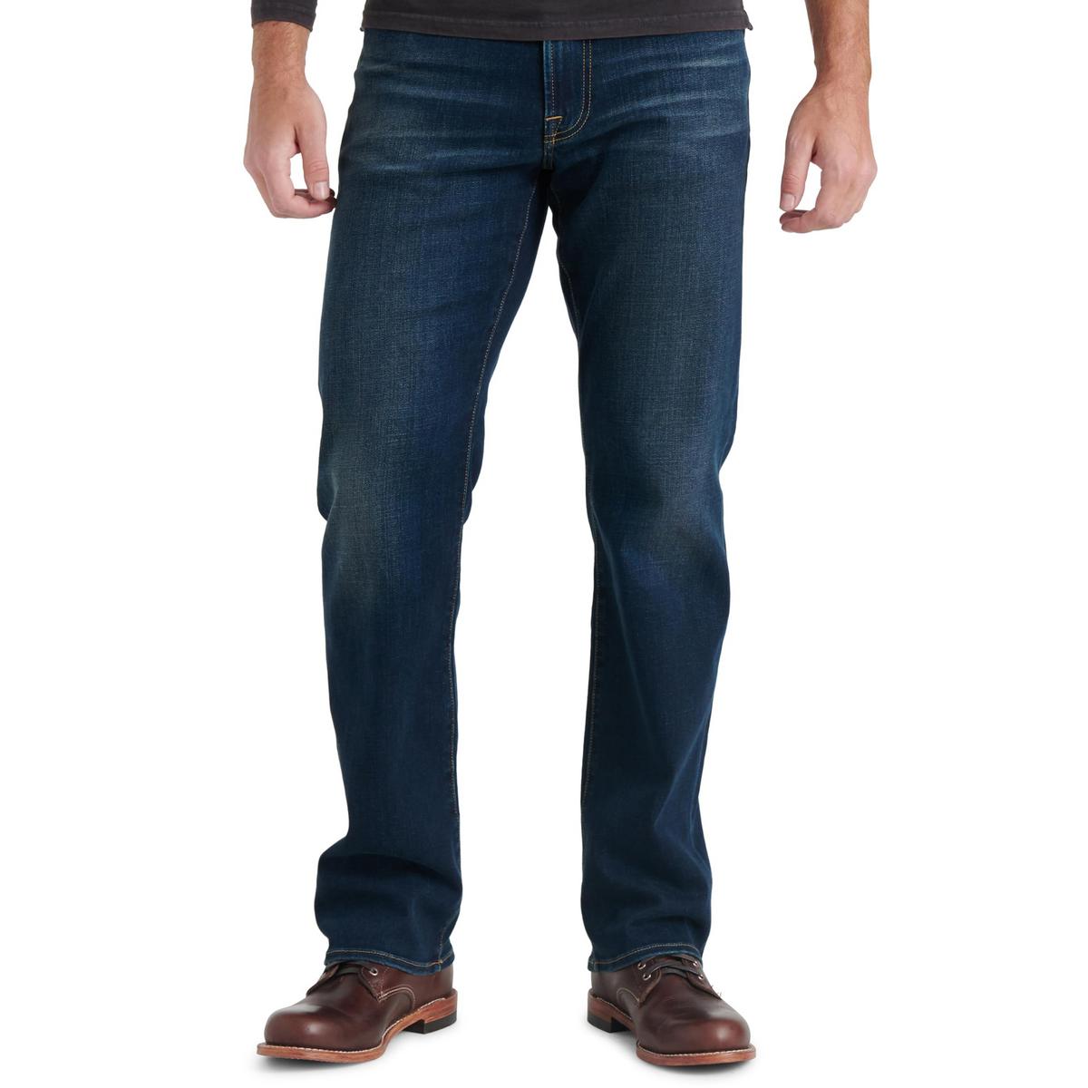 181 Tencel Dark Wash Straight Leg Jeans